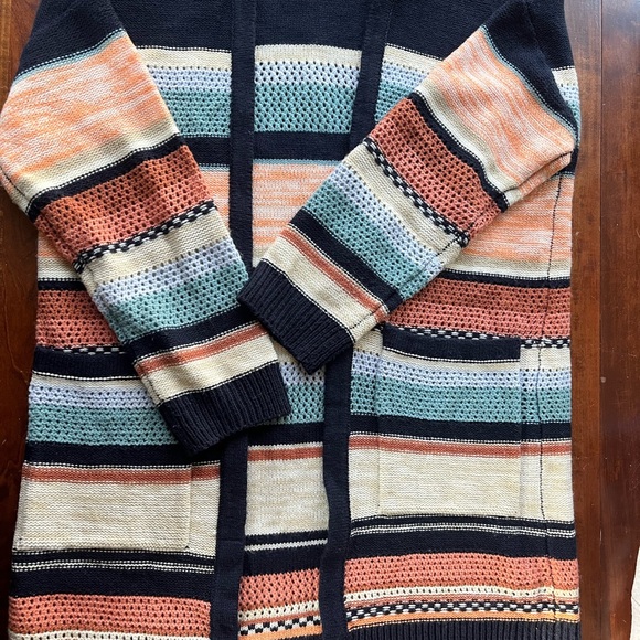 O’Neill Open Front Cardigan Sweater - Small - Picture 2 of 2